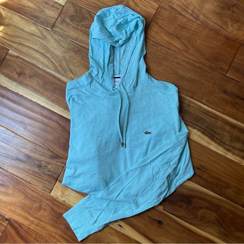 Lacoste Long Sleeve Tee Hoodie